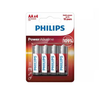 PILAS PHILIPS AA X4 LR6P4B/97