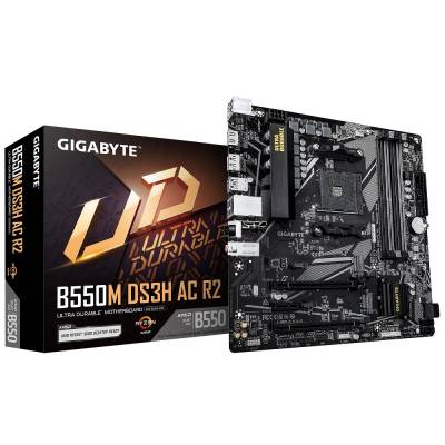 Imagen de GIGABYTE PLACA B550M DS3H AC R2
