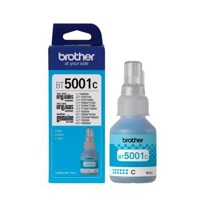 BROTHER BOTELLA DE TINTA BT5001C CIAN 48.8ML