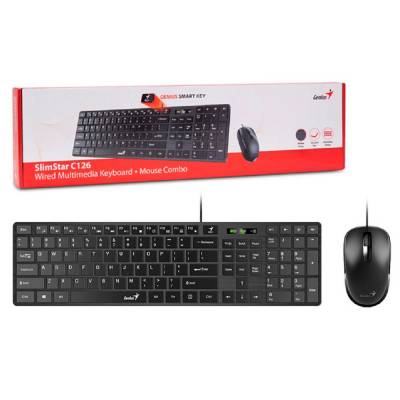 GENIUS TECLADO COMBO SLIM STAR C126 USB