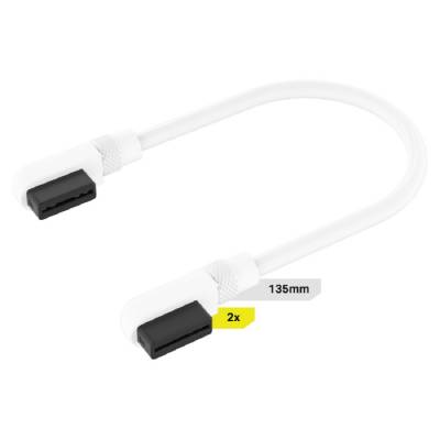 Imagen de CORSAIR CABLE ICUE LINK 2X135MM WH CL-9011134-WW