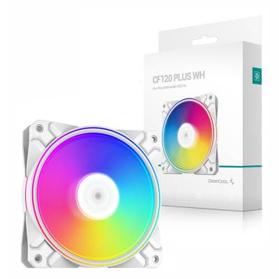DEEPCOOL COOLER CF120 PLUS ARGB WH