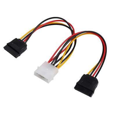 GENERICO CABLE SATA CORRIENTE 2 X 1