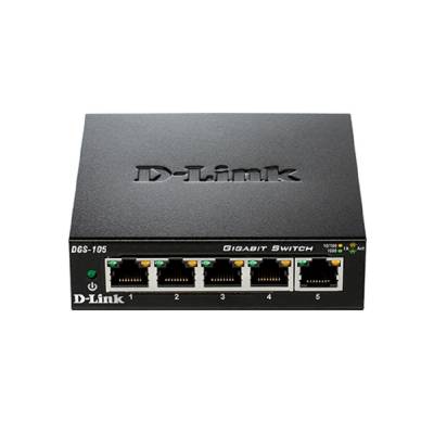 Imagen de D-LINK SWITCH GIGABIT 5 PORT DGS-105/E OP