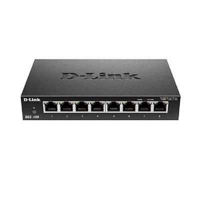 D-LINK SWITCH 8 PORT  DGS-108/L GIGABIT