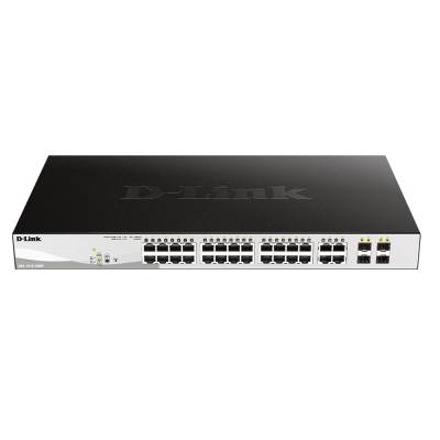 Imagen de D-LINK SWITCH 24 PORT GIGABIT POE DGS-1210-28MP/A