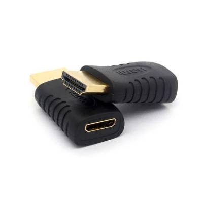 GENERICO ADAPTADOR CUPLA MINI HDMI A HDMI MACHO