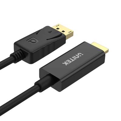Imagen de UNITEK CABLE DISPLAYPORT A HDMI 1.M SKU:Y-5118CA
