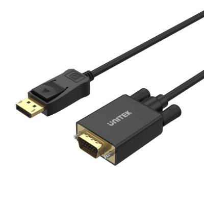 UNITEK CABLE DISPLAYPORT A VGA 1.8M
