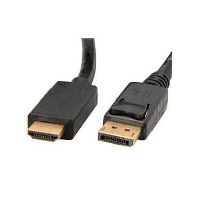 GENERICO CABLE DISPLAYPORT A HDMI 1.5 MTS