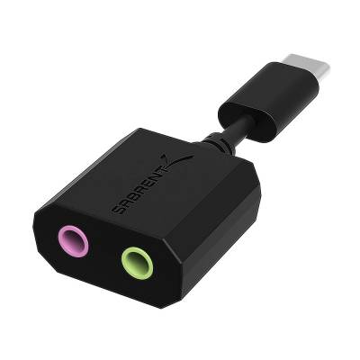 SABRENT ADAPTADOR DE SONIDO USB TYPE-C AU-MMSC