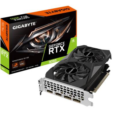 GIGABYTE GEFORCE RTX3050 WINDFORCE OC GV-N3050WF2OC-6GD