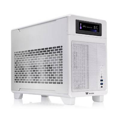 Imagen de THERMALTAKE GABINETE TR100 MINI TOWER WH CA-11A-00S6NN-00