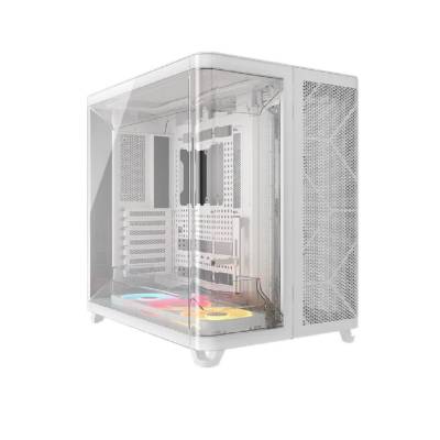 Imagen de CORSAIR GABINETE AIR 5400 RS-R ARGB WHITE CC-9011319-WW