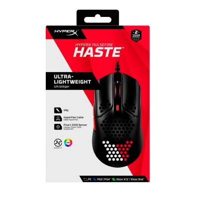 HYPERX MOUSE HASTE WIRELESS RED 4P5E3AA