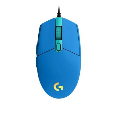 LOGITECH MOUSE G203 BLUE 910-005792-SP