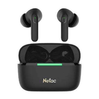 NETAC AURICULARES EARBUDS LK65A BLACK