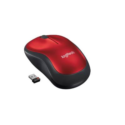 LOGITECH MOUSE M185 ROJO