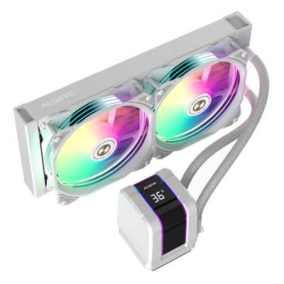 Imagen de ALSEYE COOLER MAX M240 PLUS RGB WHITE