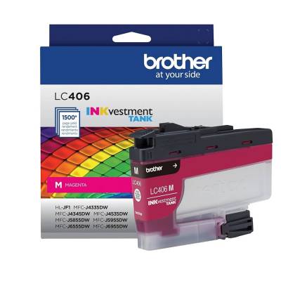 BROTHER CARTUCHO TINTA LC406MS MAGENTA