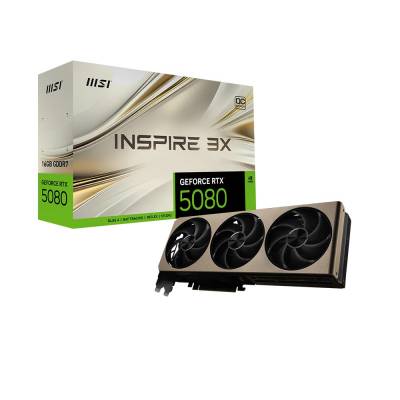 MSI GEFORCE RTX 5080 16G INSPIRE 3X OC