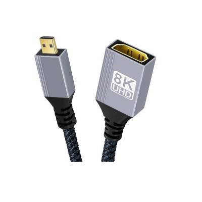 Imagen de GENERICO ADAPTADOR MICRO HDMI A HDMI 8K