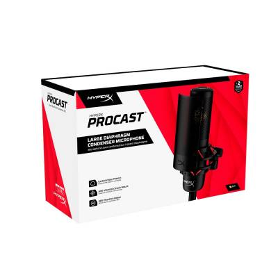 HYPERX MICROFONO PROCAST GAMING BK 699Z0AA