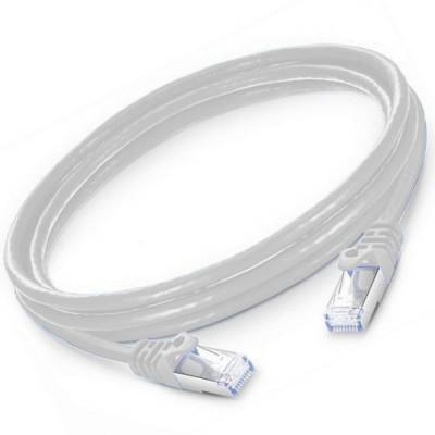 Imagen de NEXCONEC CABLE PATCHCORD CAT6A S/FTP BLANCO 10M
