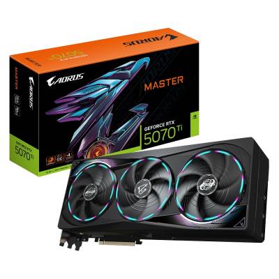 Imagen de GIGABYTE GEFORCE RTX 5070TI GV-N507T AORUS MASTER -16G