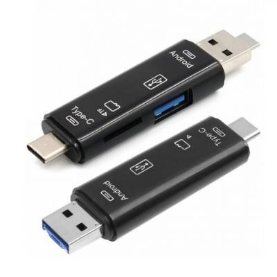 GENERICO ADAPTADOR TIPO C 3.1 A USB 2.0 MICRO USB-C OTG