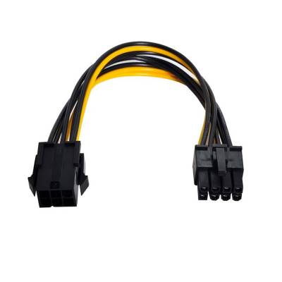 Imagen de GENERICO CABLE PCI E 6 PINES H A 8 PINES M