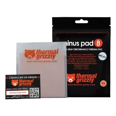 Imagen de THERMAL GRIZZLY ALMOHADILLA TERMICA MINUS PAD 8 100X100 2mm