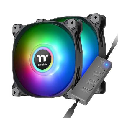 THERMALTAKE COOLER PURE DUO 12 ARGB CL-F115-PL12SW-B