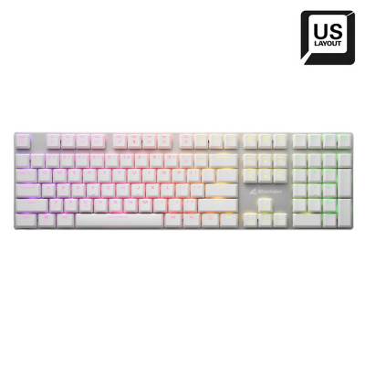 SHARKOON TECLADO PUREWRITER RGB RED US-LAYOUT WHITE 4044951034260