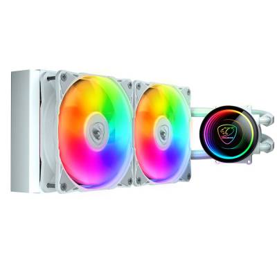 COUGAR COOLER POSEIDON ELITE ARGB 240 WHITE