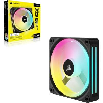 Imagen de CORSAIR FAN COOLER KIT EXPANSION ICUE QX120 RGB BLACK CO-9051001-WW