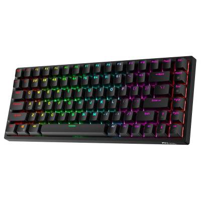 RK ROYAL KLUDGE TECLADO RK84 BLACK SWITCH BROWN