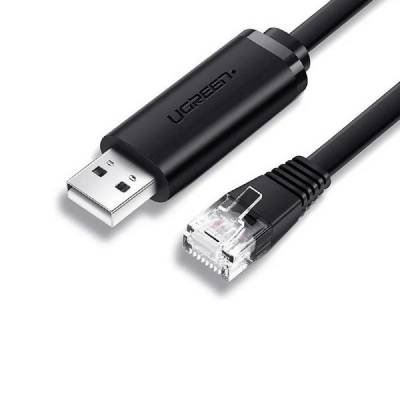 UGREEN CABLE USB A RJ45 3M BLACK