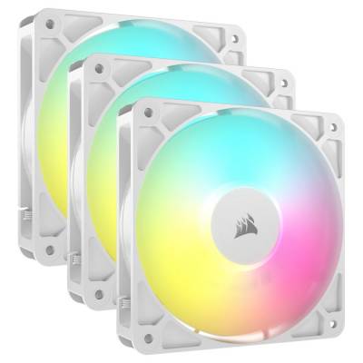 Imagen de CORSAIR RS120 ARGB WH PACK 3 CO-9050185-WW