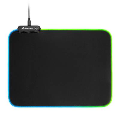 SHARKOON MOUSE PAD 1337 RGB V2 360 4044951029976