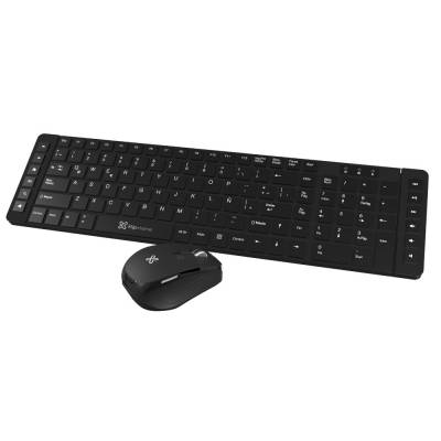 KLIP TECLADO COMBO REVOLUTION INALAMBRICO  KCK-270S BLACK