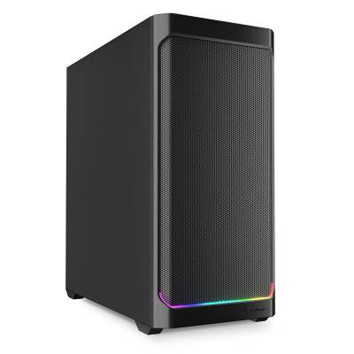 SHARKOON GABINETE AK4 RGB BLACK