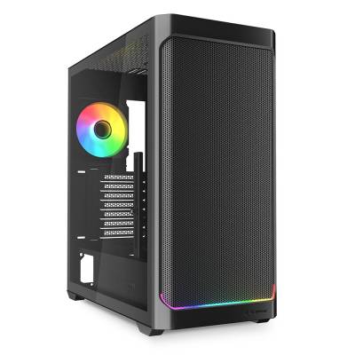 SHARKOON GABINETE AK4 RGB WINDOW BLACK