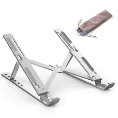 SOPORTE ALUMINIO PARA NOTEBOOK REGULABLE