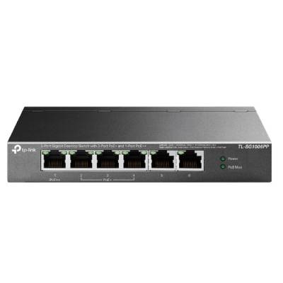 TP-LINK SWITCH TL-SG1006PP 6 PORT