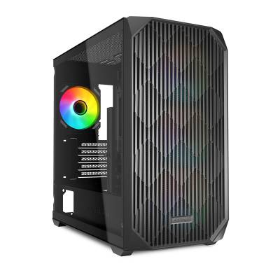 SHARKOON GABINETE MK3 RGB BLACK MATX