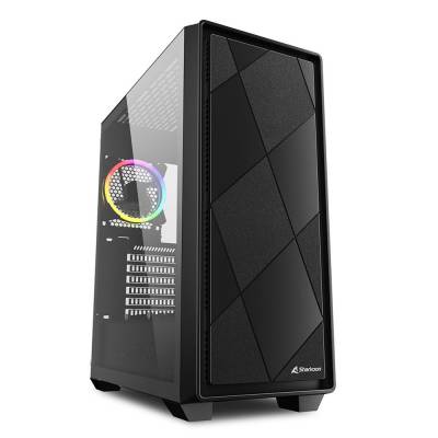 SHARKOON GABINETE VS8 BLACK RGB