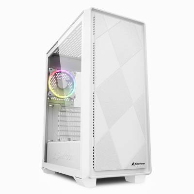 SHARKOON GABINETE VS8 WHITE RGB
