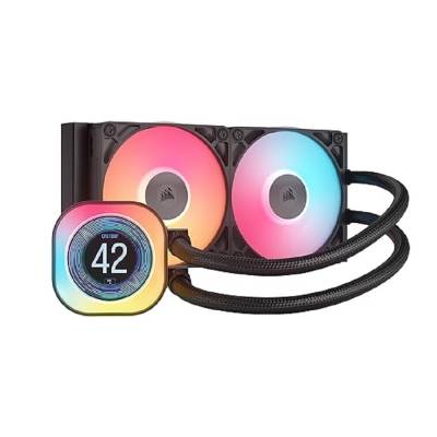 Imagen de CORSAIR COOLER iCUE LINK TITAN 240 RX LCD BK 9061022-WW