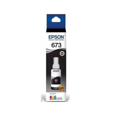 Imagen de EPSON BOTELLA DE TINTA T673120 BLACK